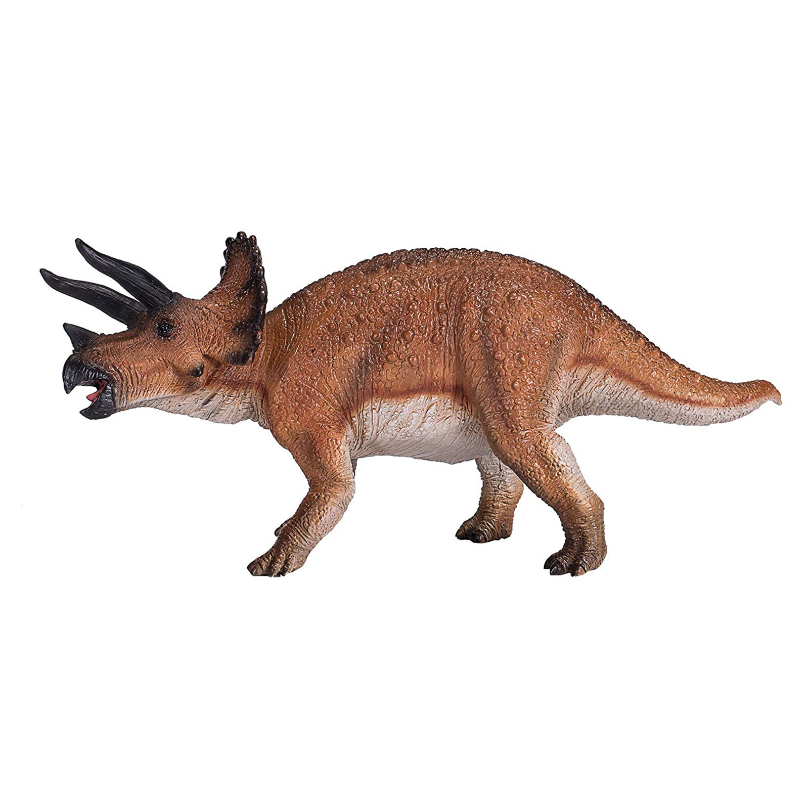 MOJO Brown Triceratops Dinosaur Figure 381017 NEW