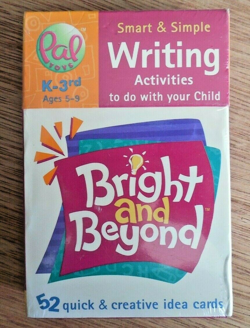 NEW! Pal Bright & Beyond/Smart & Simple «Writing» Activity Cards for Ages 5-9