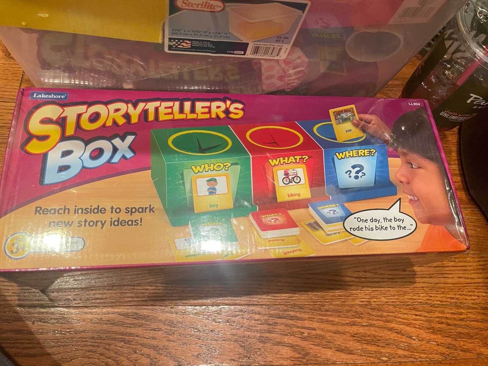 Lakeshore Storyteller’s Box Phonics Manipulative Toy New In Packaging