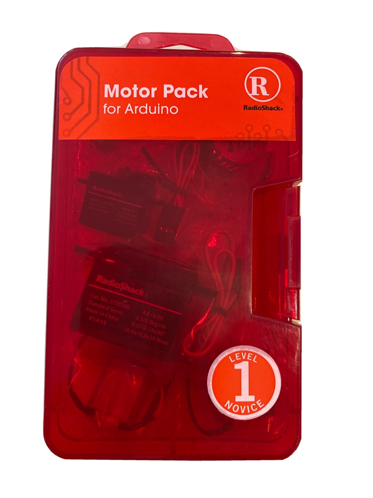 RADIO SHACK MOTOR PACK for Arduino Level One 2730767 NEW