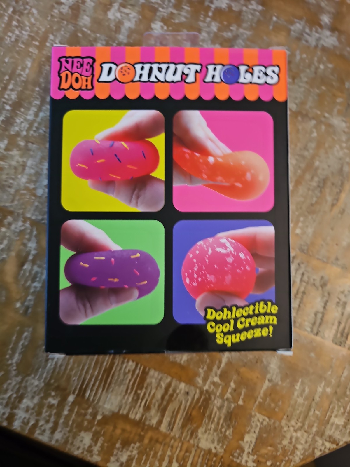 NEEDOH DOHNUT HOLES 4-PACK! AUTHENTIC New Factory Sealed Schylling NIB