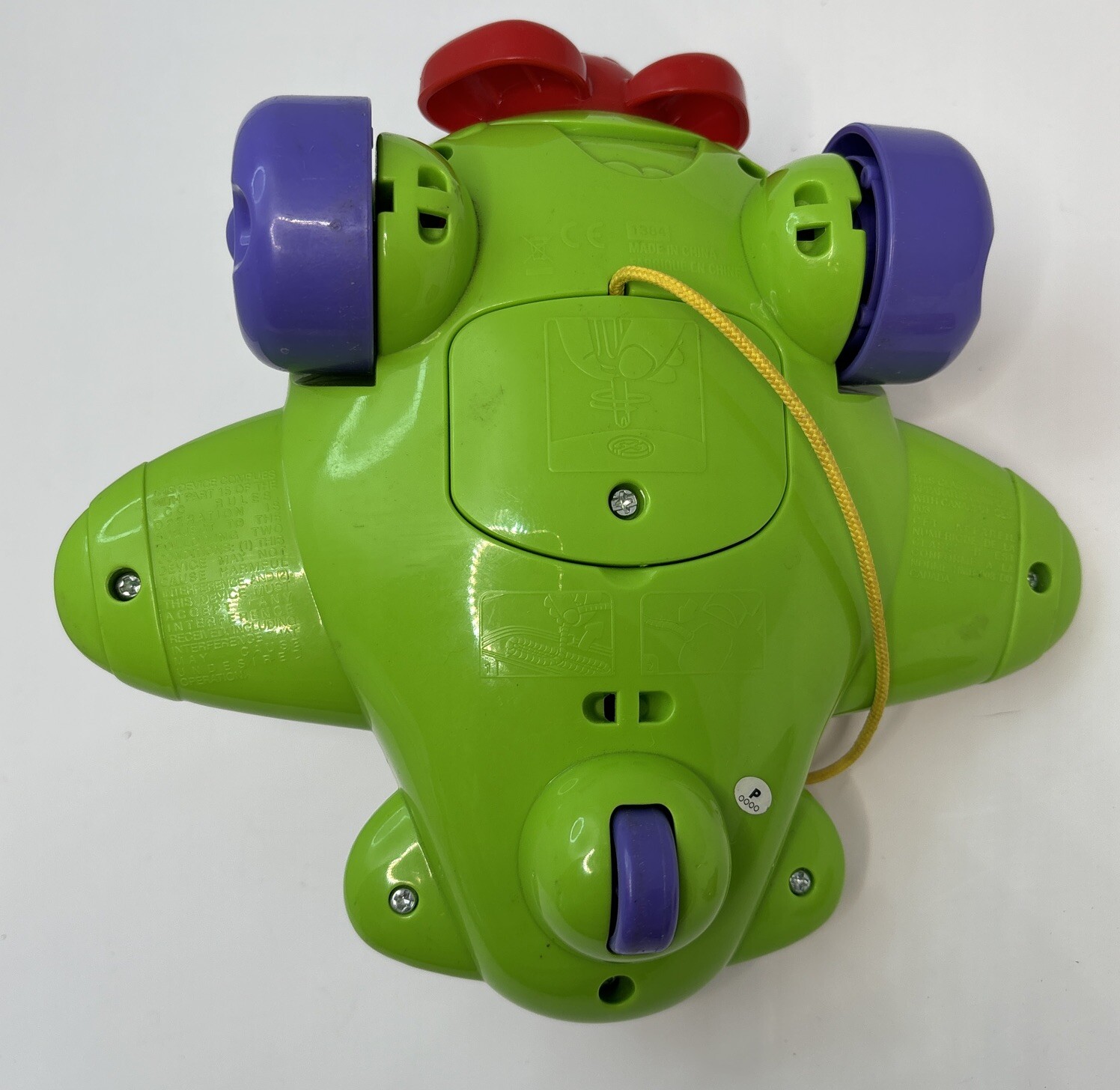 VTECH Fly And Learn Airplane Pull Toy Lights & Sounds