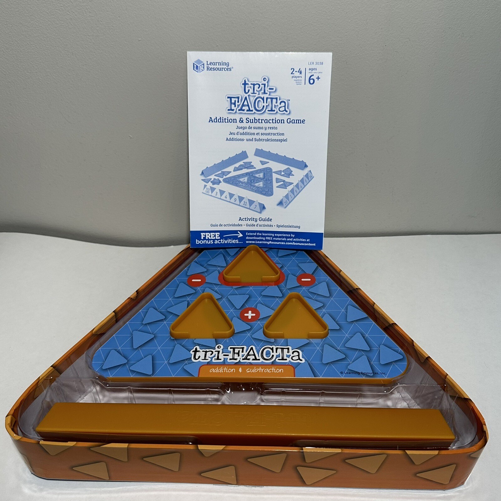 Learning Resources tri-FACTa Addition and Subtraction Game – Free Shipping