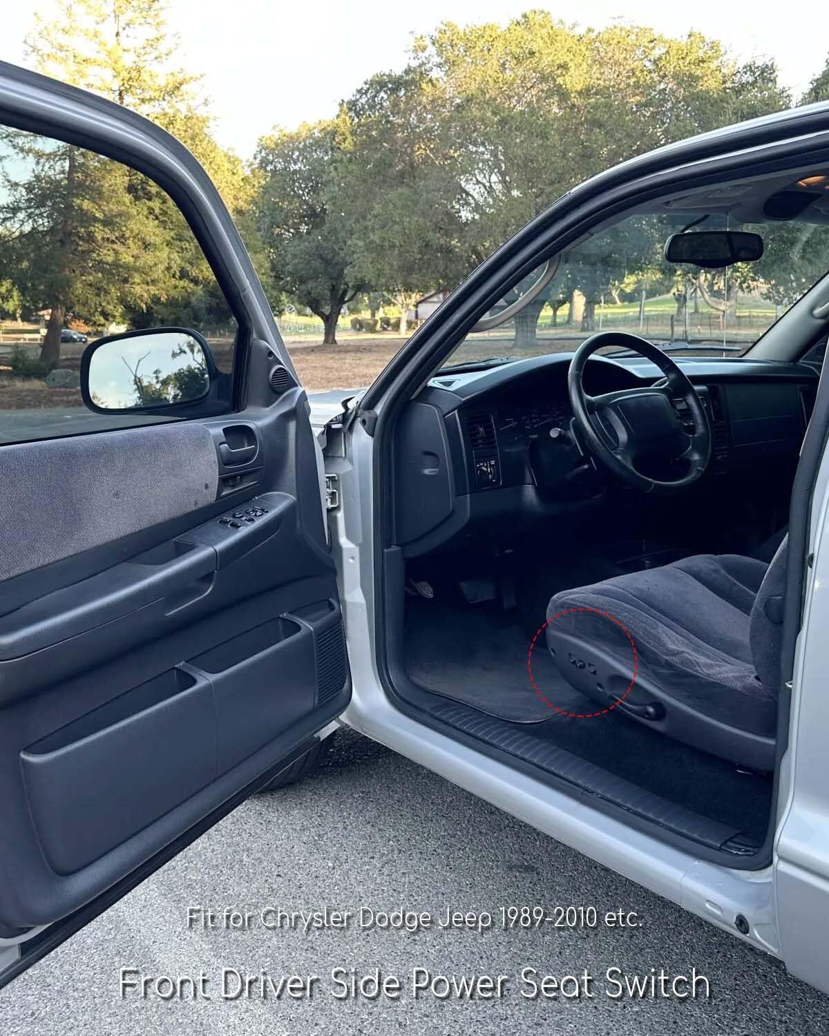 Power Seat Switch Front Driver Side Fit for Chrysler Town & Country Imperial
