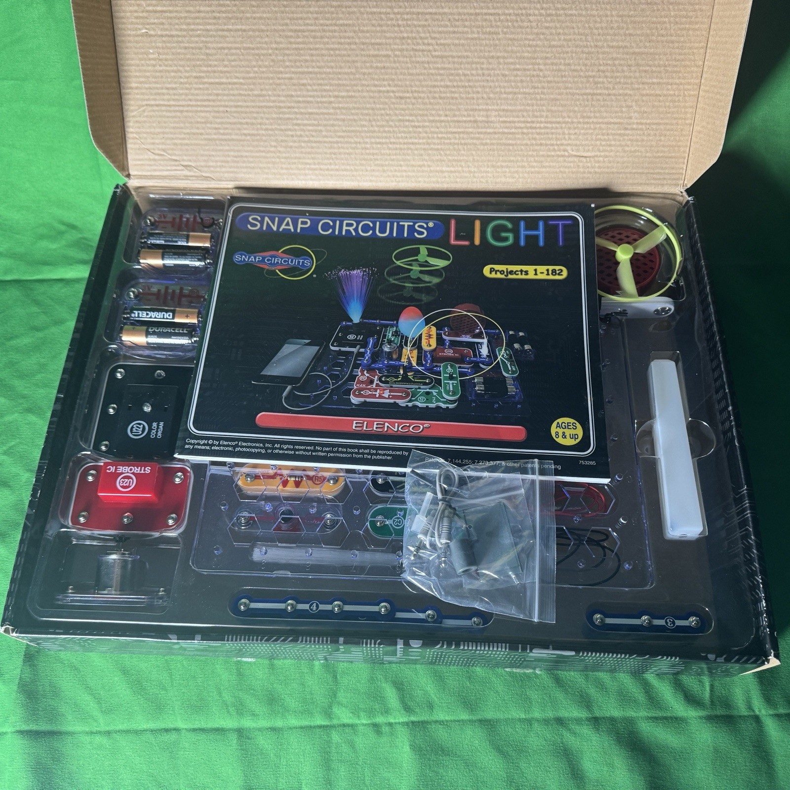 Snap Circuits SCL-175 Lights Electronics Exploration Kit – Multi- Color