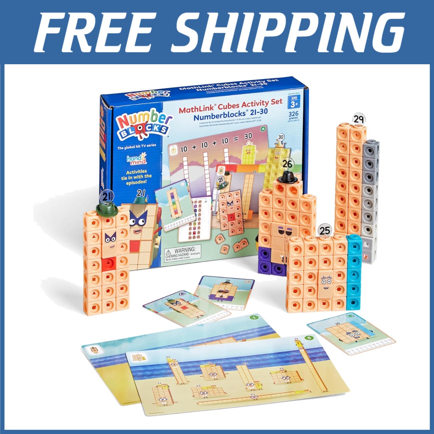 Official Numberblocks MathLink Cubes Set`