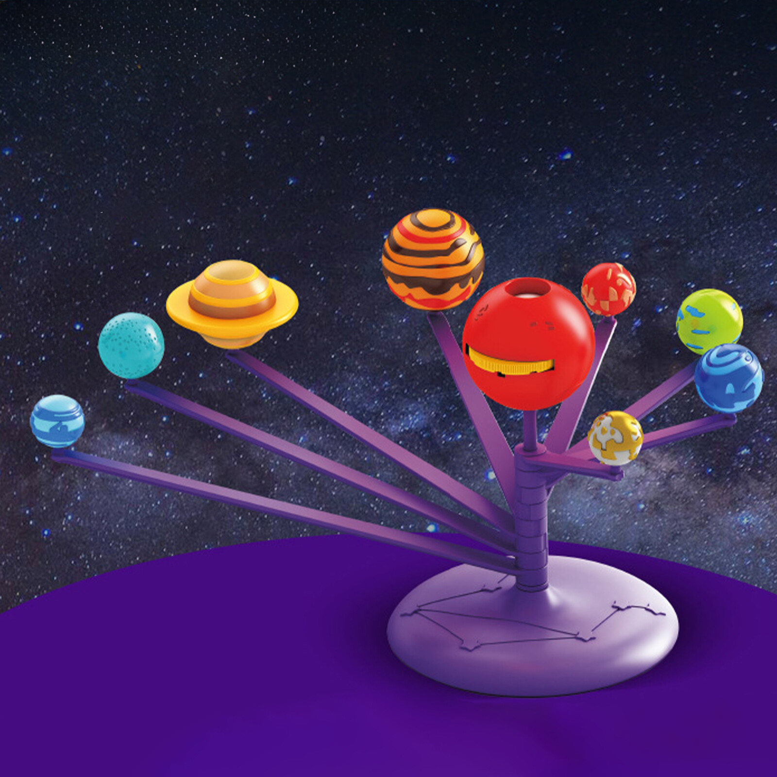 For Kids Solar System Planetarium DIY Science Kits Planet Model Stem Toys Gifts