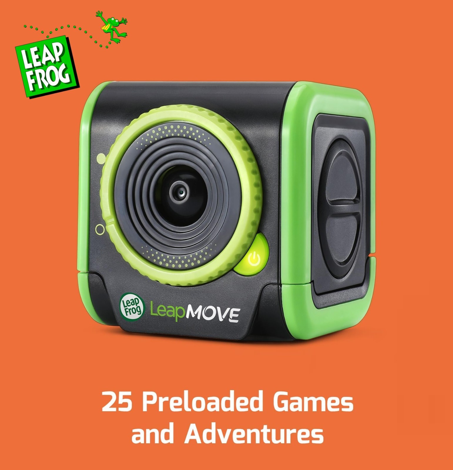 NEW LeapFrog LeapMove Gaming Console Motion-Based Learning 25 Preload Games