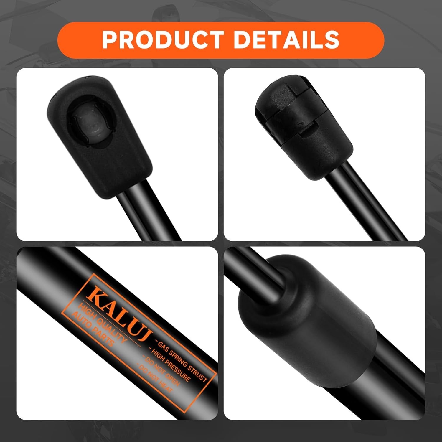 Trunk Struts Shocks Replace OE# 689500E030 for 10-15 Lexus RX350 RX450h 2PC