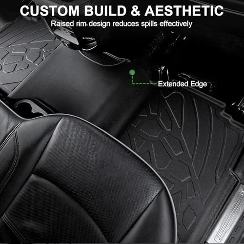 Floor Mats for 2019-2025 2026 Dodge Ram 2500/3500 Crew Cab with Bucket Seat (Not