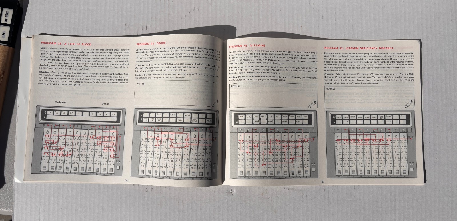 Vintage Science Fair Digital Computer Kit Cat. No. 28-218 Tandy Radio Shack 1977