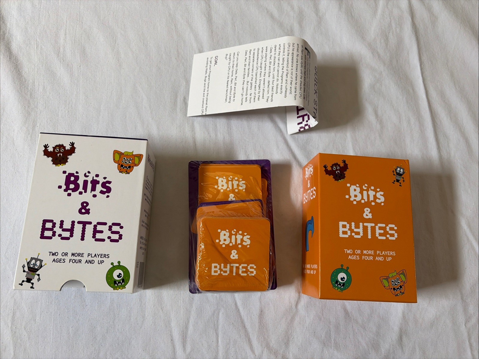 Bits&Bytes Kids CODING/Computer Programming Card Game-STEM-Age 4+ Ironic Thought