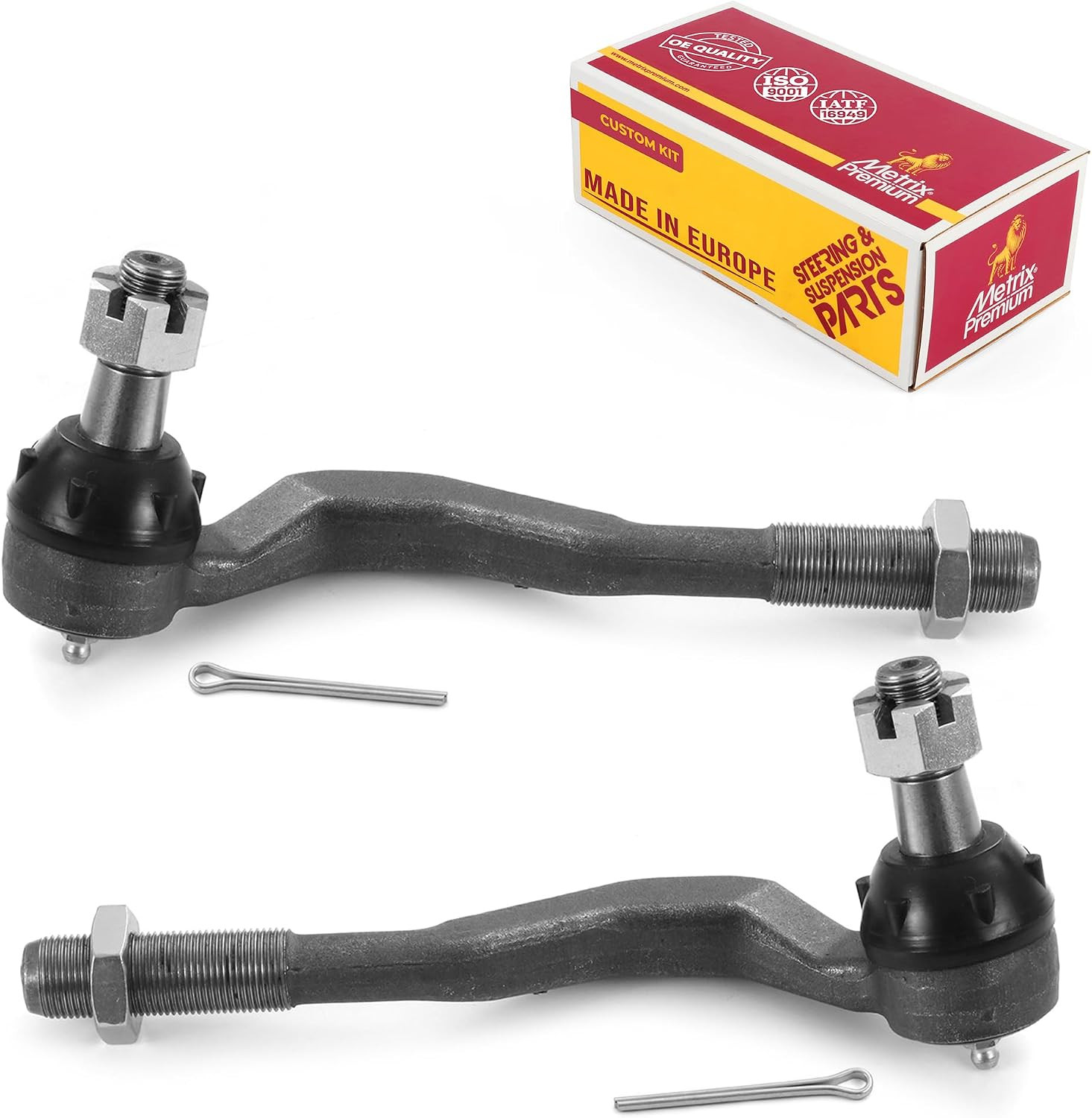 – Front Left & Right Outer Tie Rod End Kit Fits 2001-2004 Toyota Tacoma RWD, 199