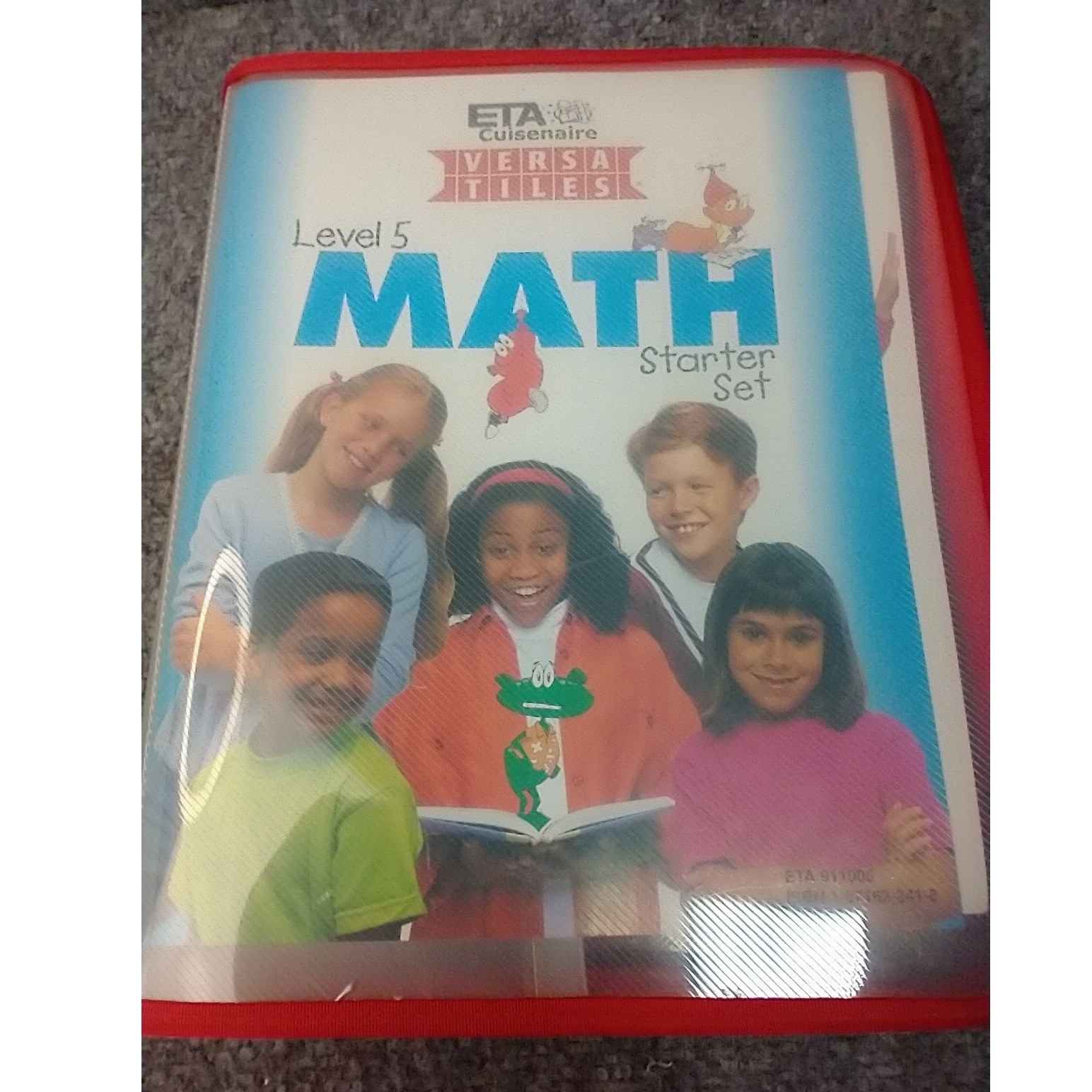 ETA Cuisenaire VersaTiles Math Starter Set Level 5 Curriculum Activity Books