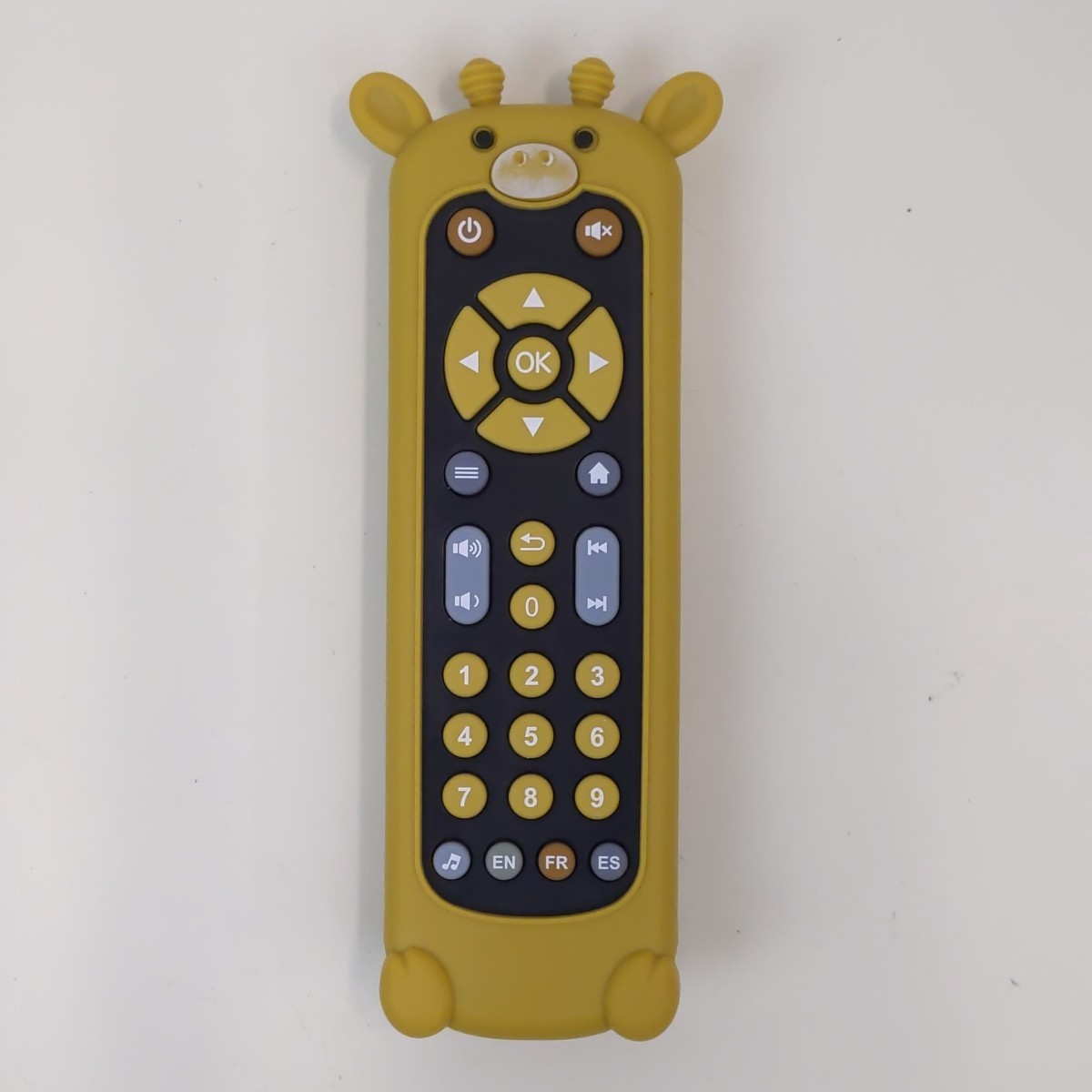 TV Remote Toy Electronic Sound English Spanish French Giraffe Child Fidget