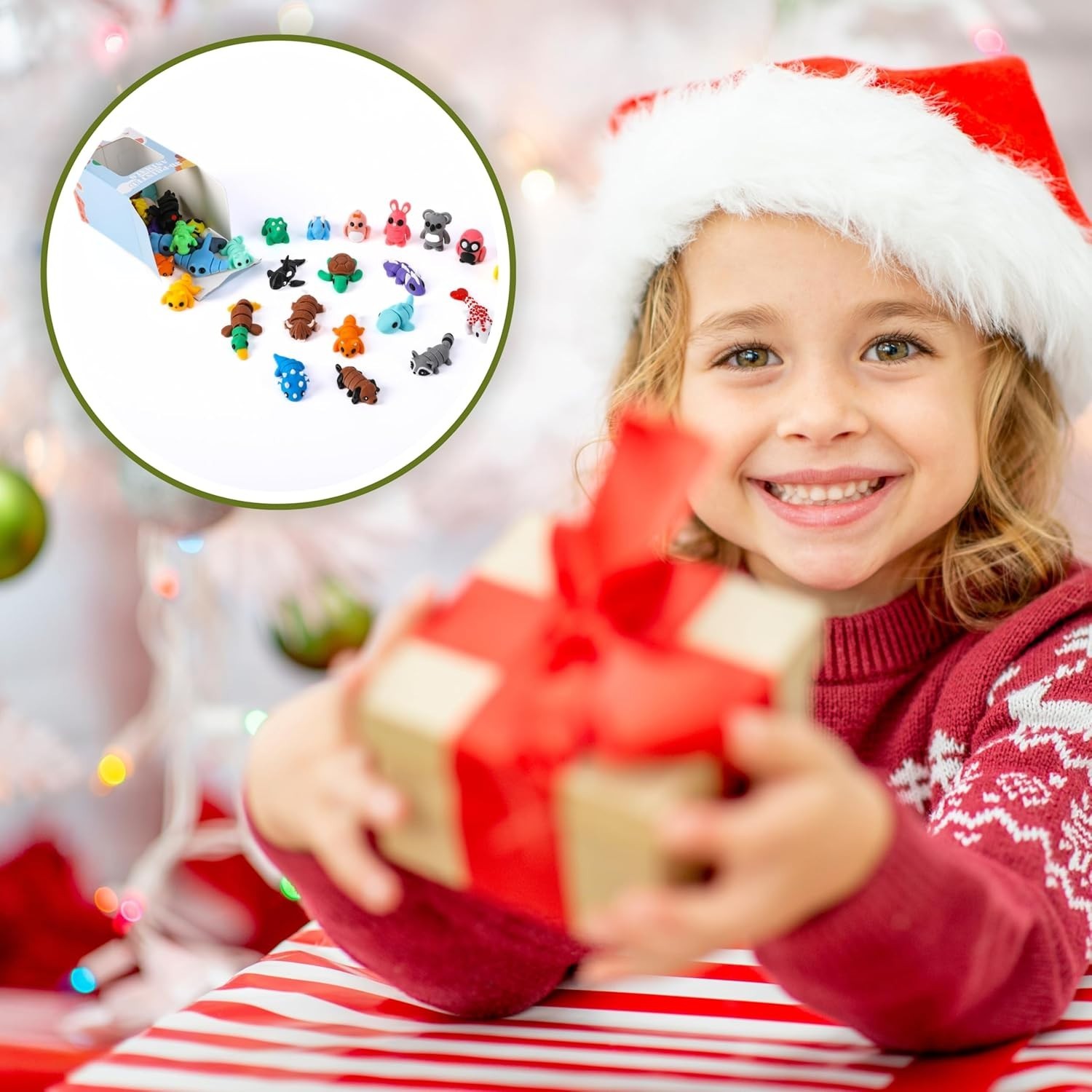 Articulated Mini Animals – 35 Pcs Fidget Toys for Imaginative Play & Rewards