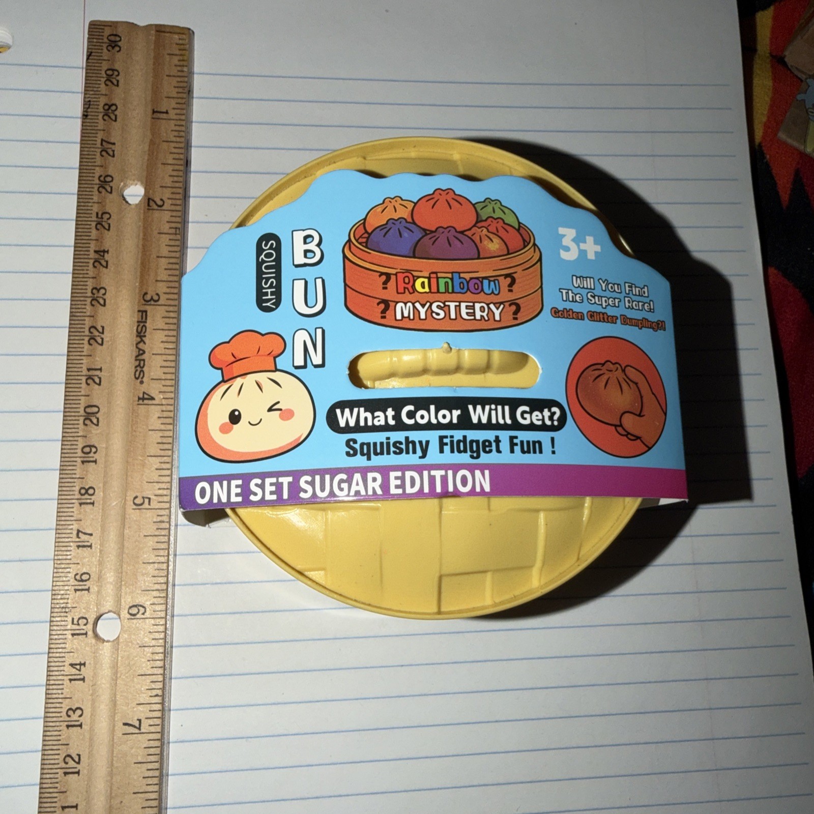 Mystery Rainbow Squishy Bun Dumpling Fidget Toy – Sugar Edition Blind 1ct New!