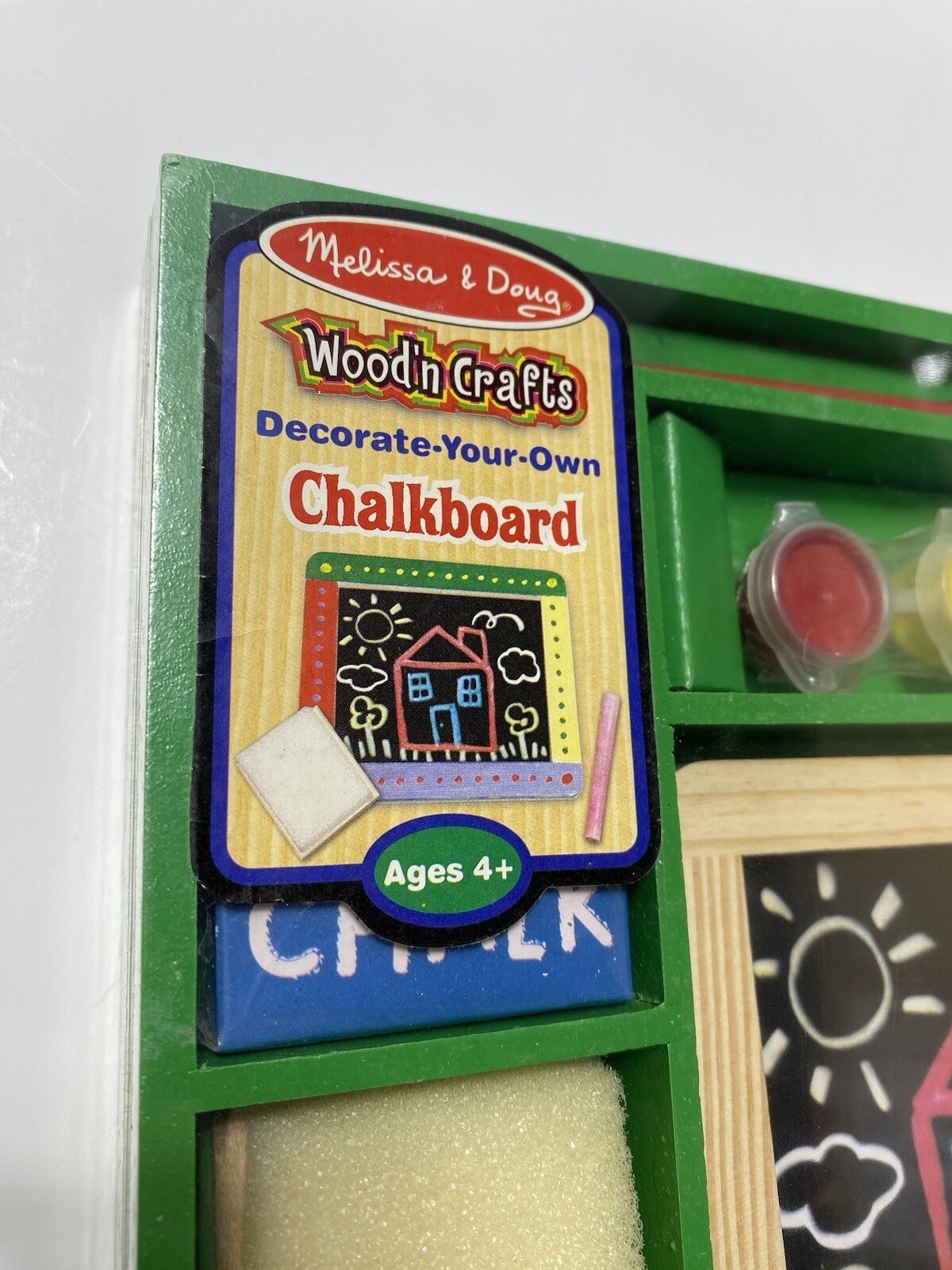Melissa and Doug Decorate Your Own Chalkboard Kids Arts and Crafts Brand New