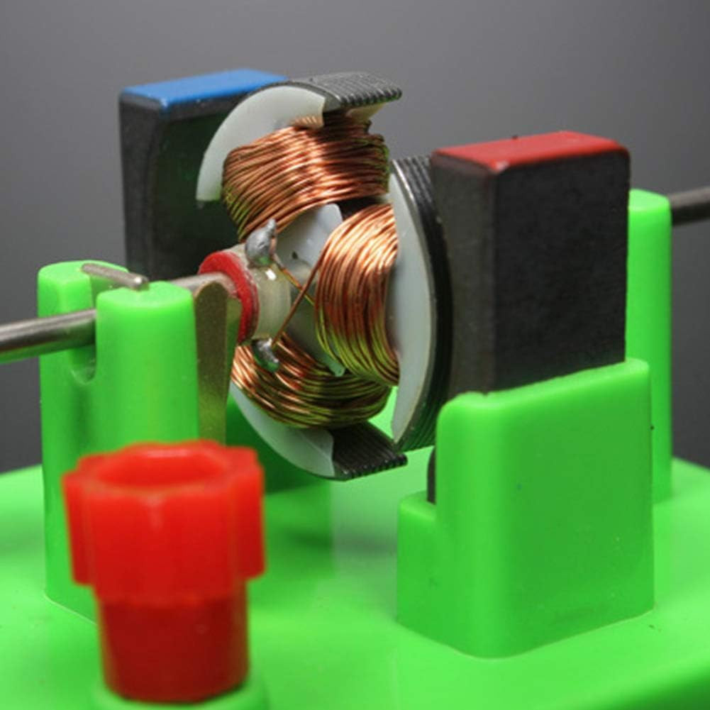 1Pc Blue DIY DC Electrical Motor Assemble KIT – STEM Science Lab Educational …