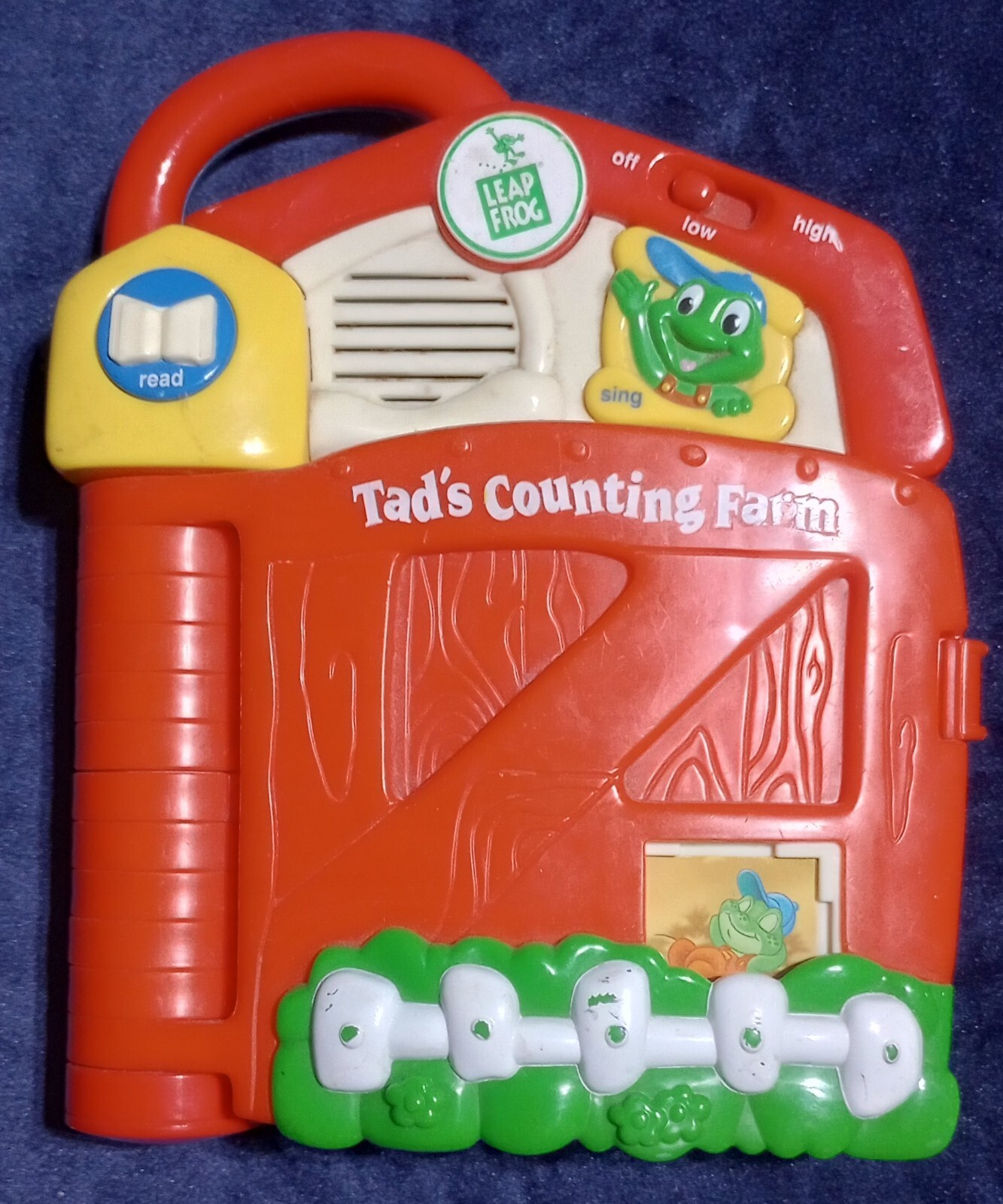 Leap Frog Baby Tad’s Counting Farm Interactive Electronic Talking Story Book