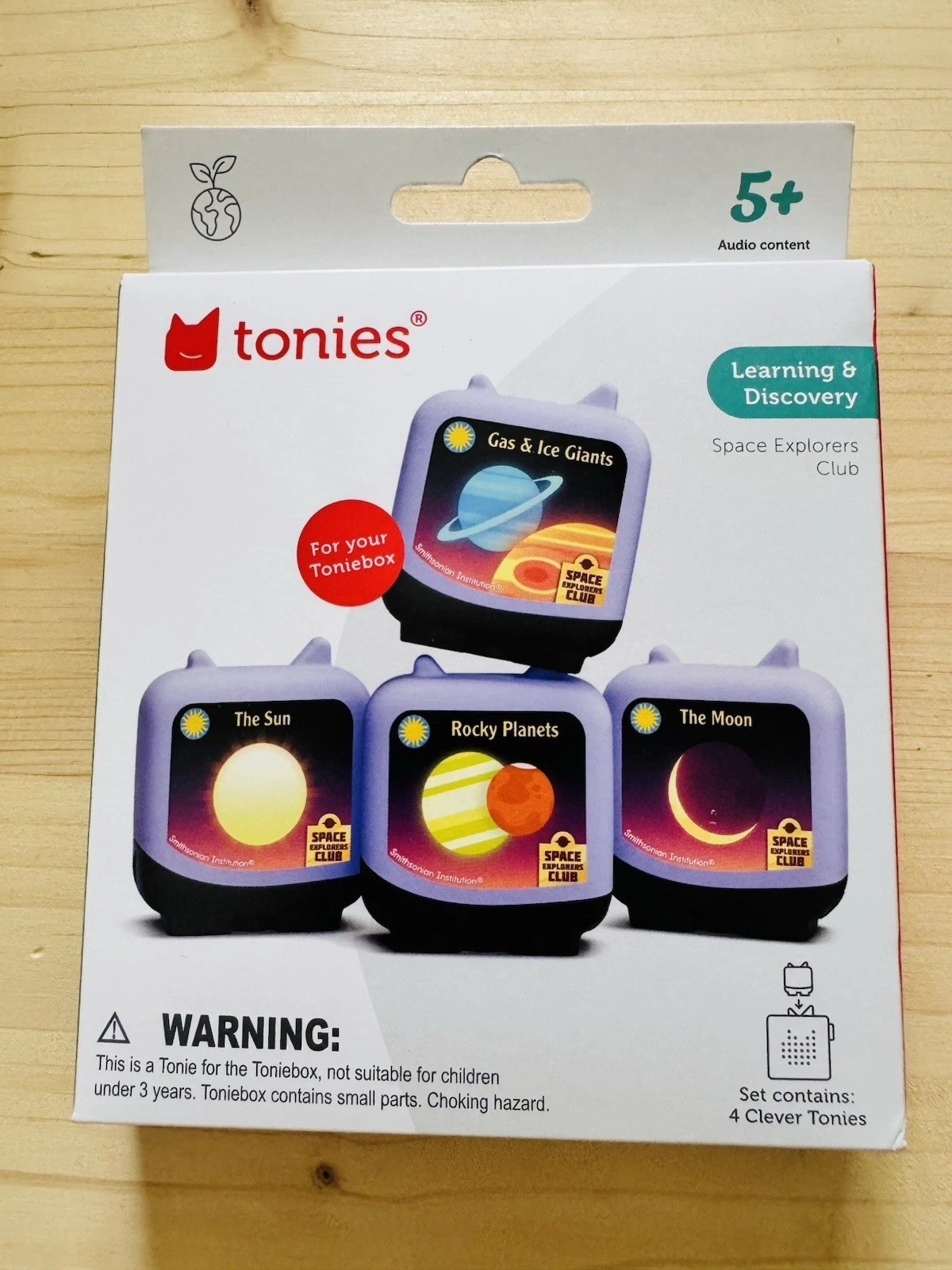 Tonies Space Explorers Club Audio Set Sun Moon Rocky Planets Gas Ice Giants