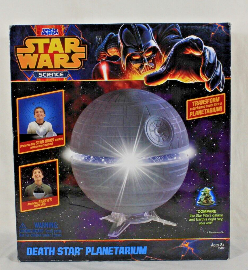 Uncle Milton Star Wars Death Star Planetarium In Box Never Used
