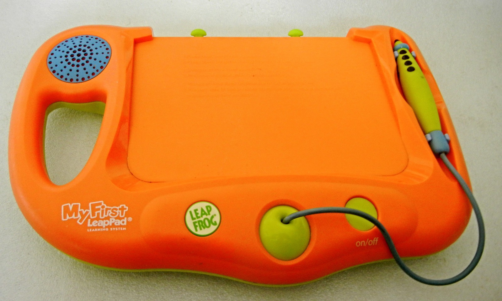 LeapFrog My First LeapPad Orange System + Dora Explorer + Thomas Calling All