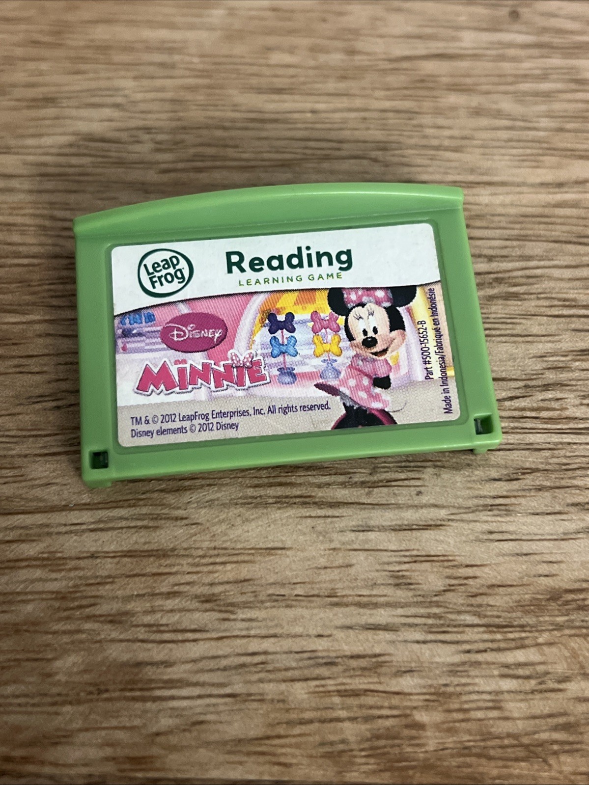 Leap Frog Disney Minnie Mouse Reading Leap Pad Game Cartridge 2012
