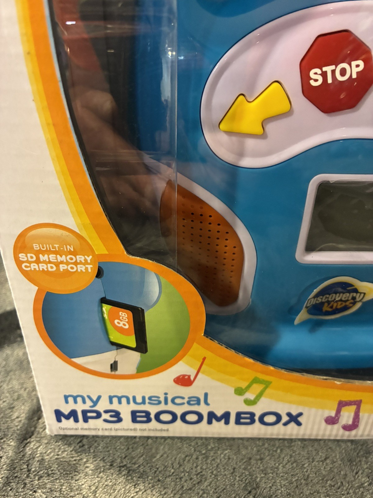 Discovery Kids My Musical MP3 Boombox NIB Open Box