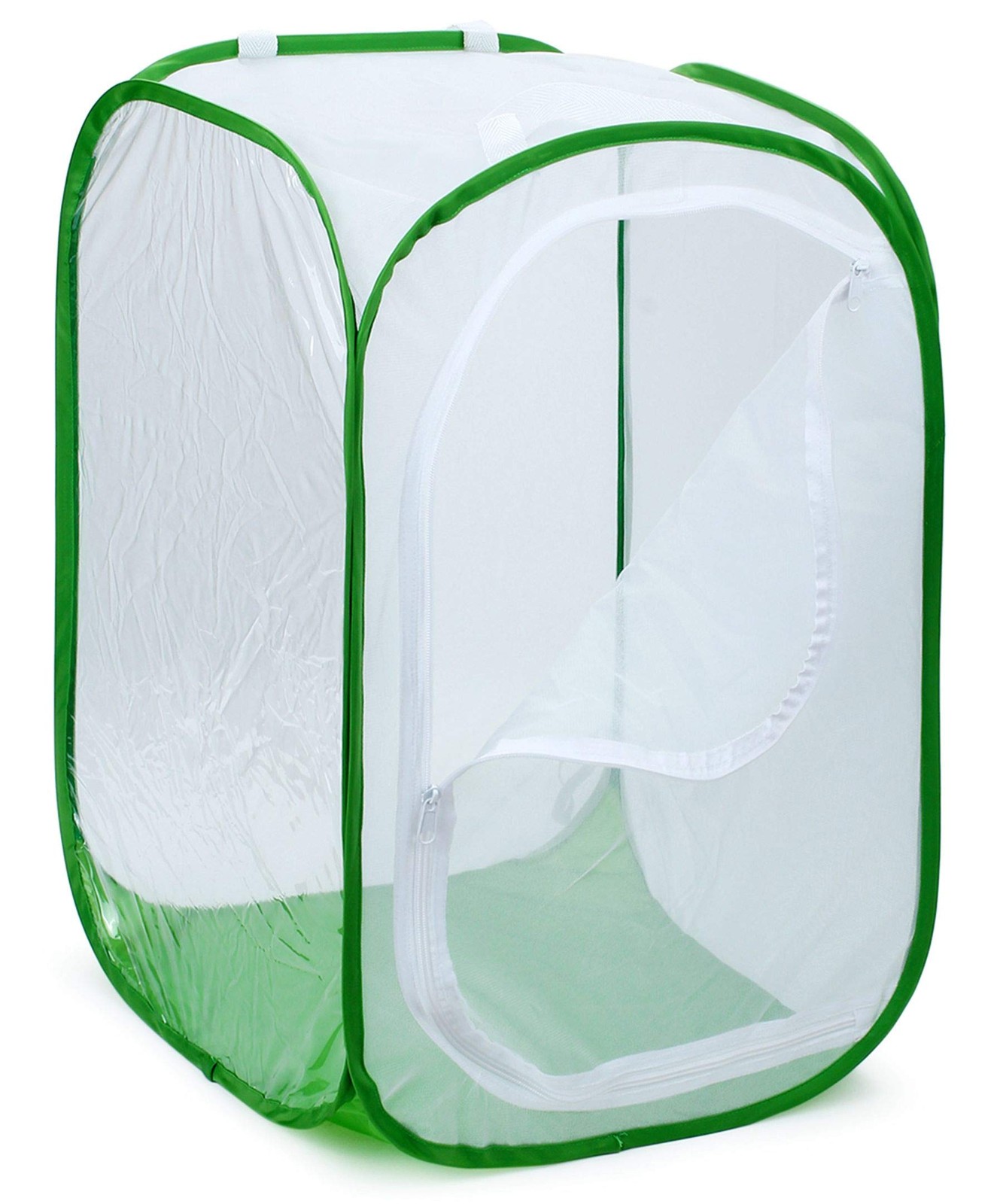 RESTCLOUD 36″ Large Monarch Butterfly 24 x 24 x 36 inches, White with Green