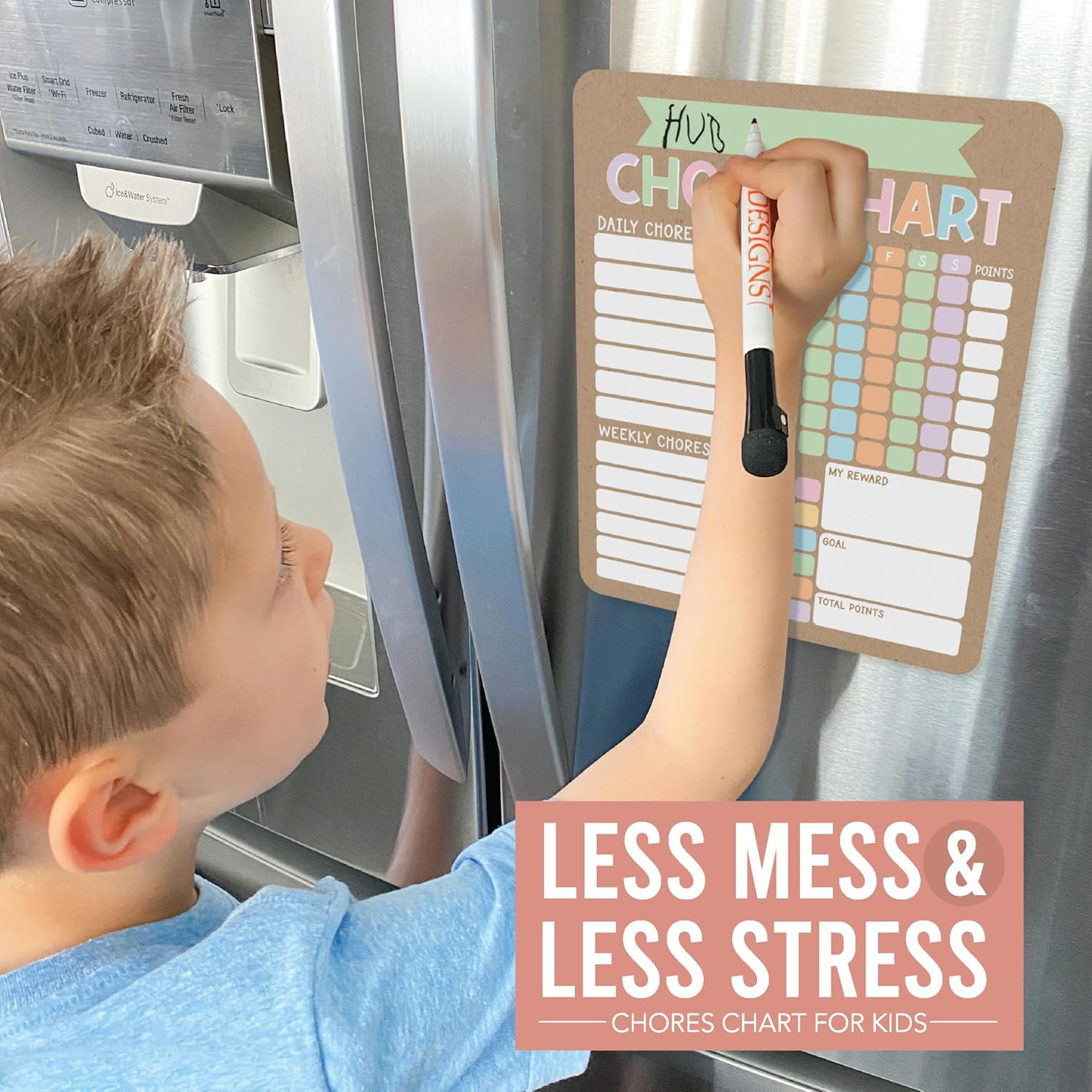 Magnetic Chore Chart Kids Multiple Kids -3 Dry Erase Chore Chart Adults Teens