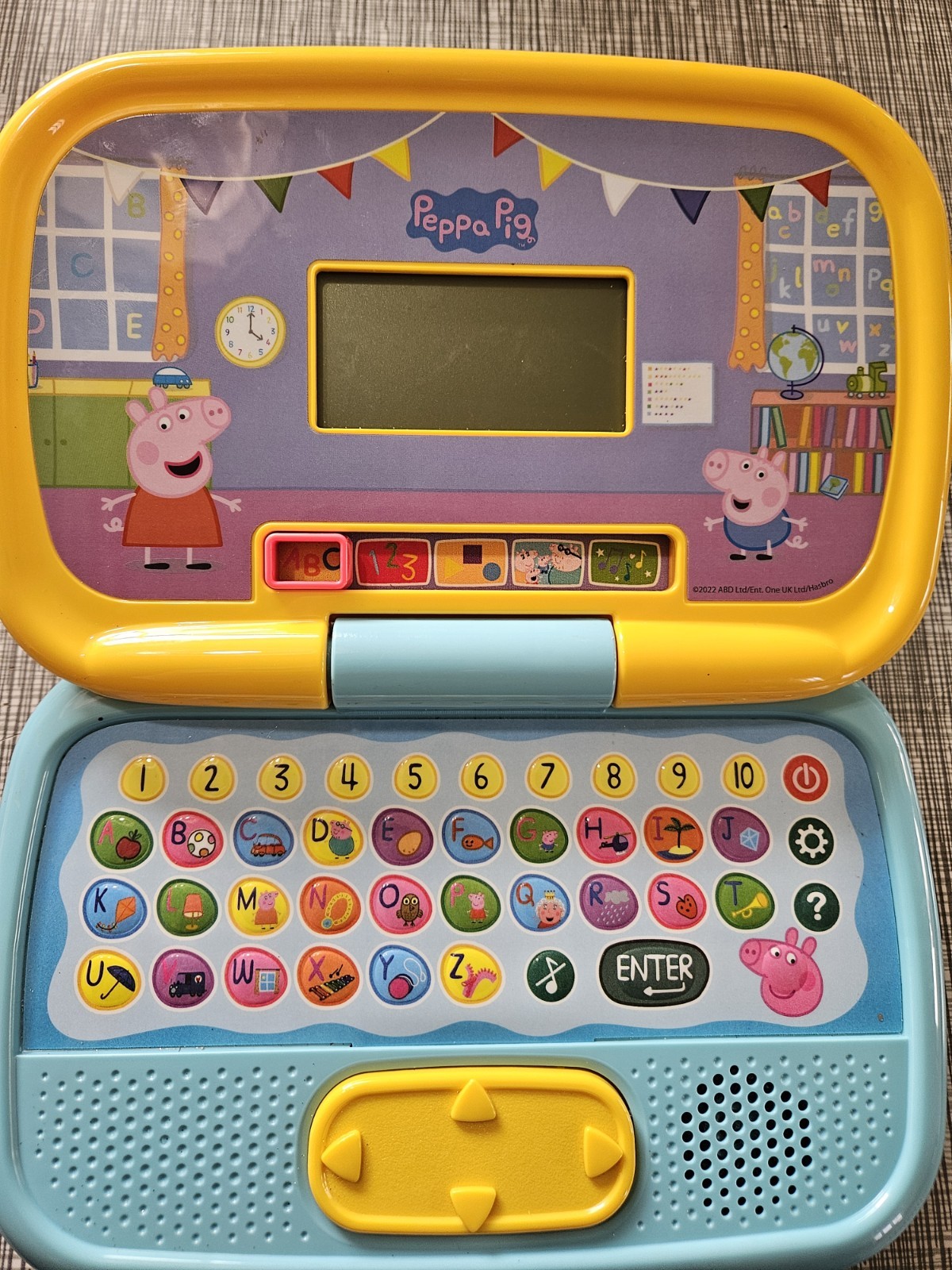 VTech Peppa Pig play smart laptop 5535 Interactive Learning Toy 2022