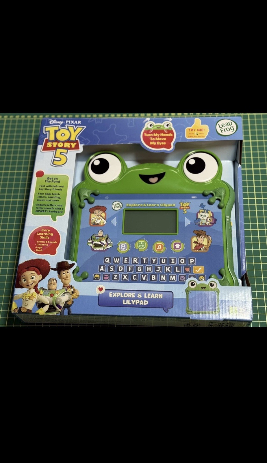 New In Hand Disney Pixar Toy Story 5 LeapFrog Explore and Learn Lilypad Toy