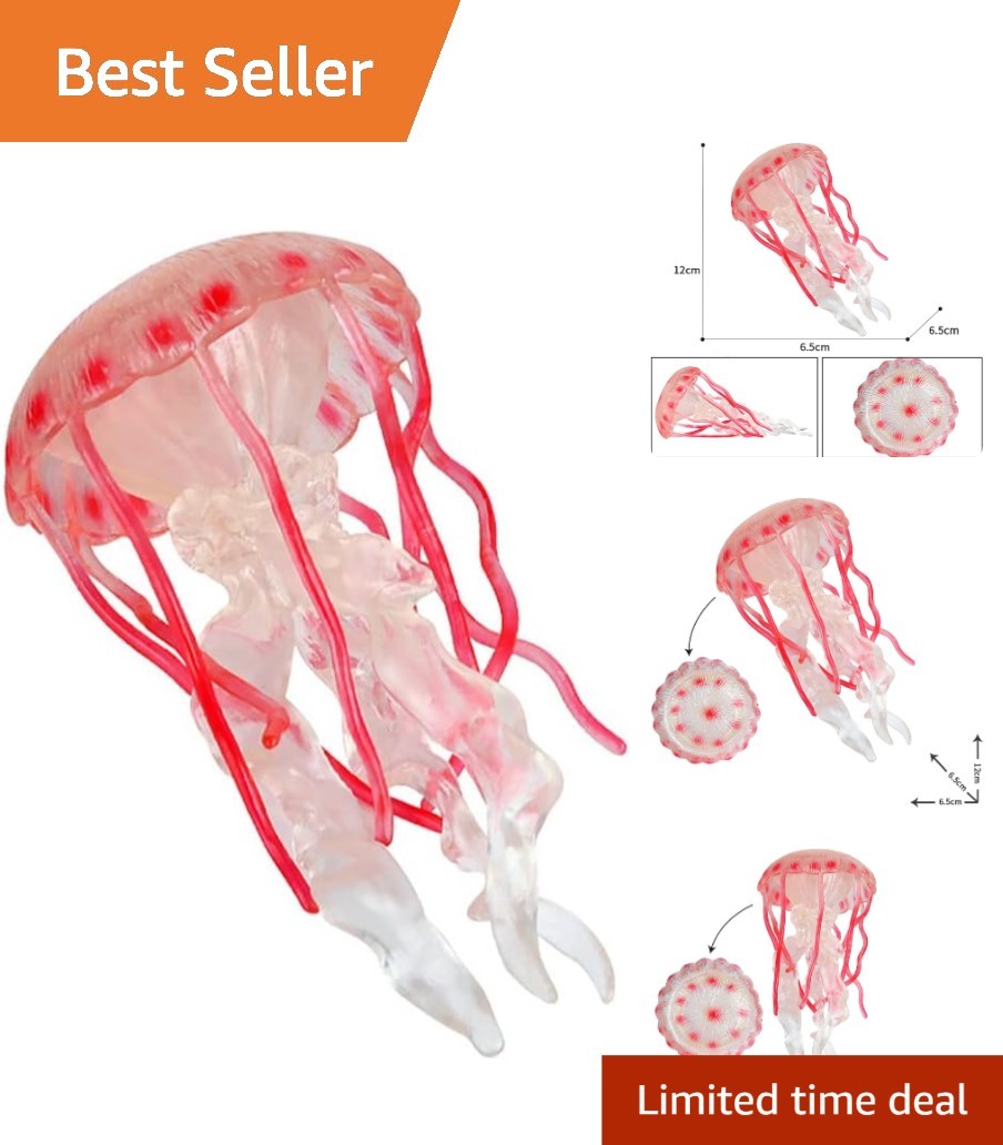 Colorful Jellyfish & Octopus Educational Toys – Realistic Sea Creature Figures