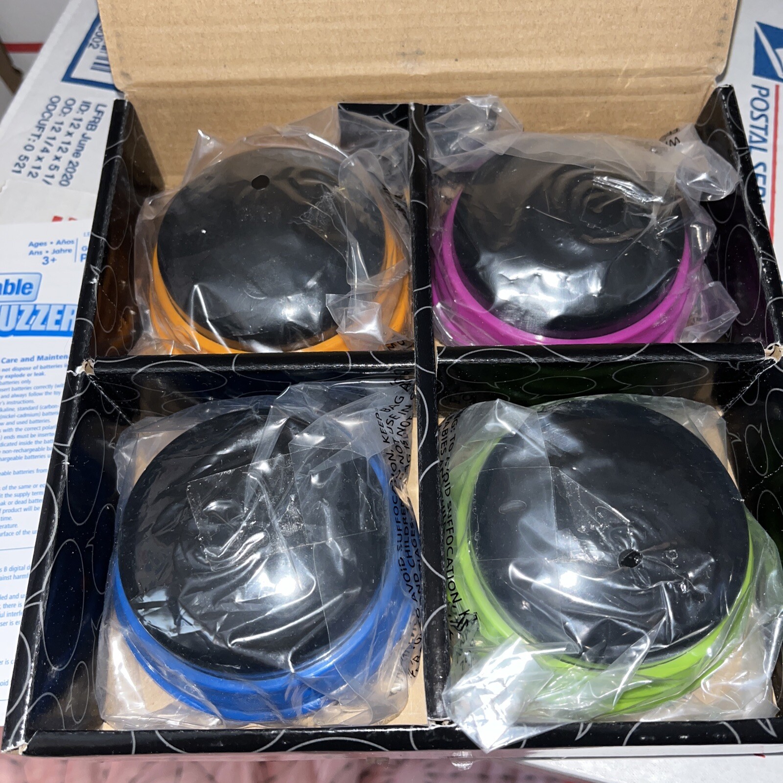 Learning Resources Recordable Answer Buzzers – Set of 4