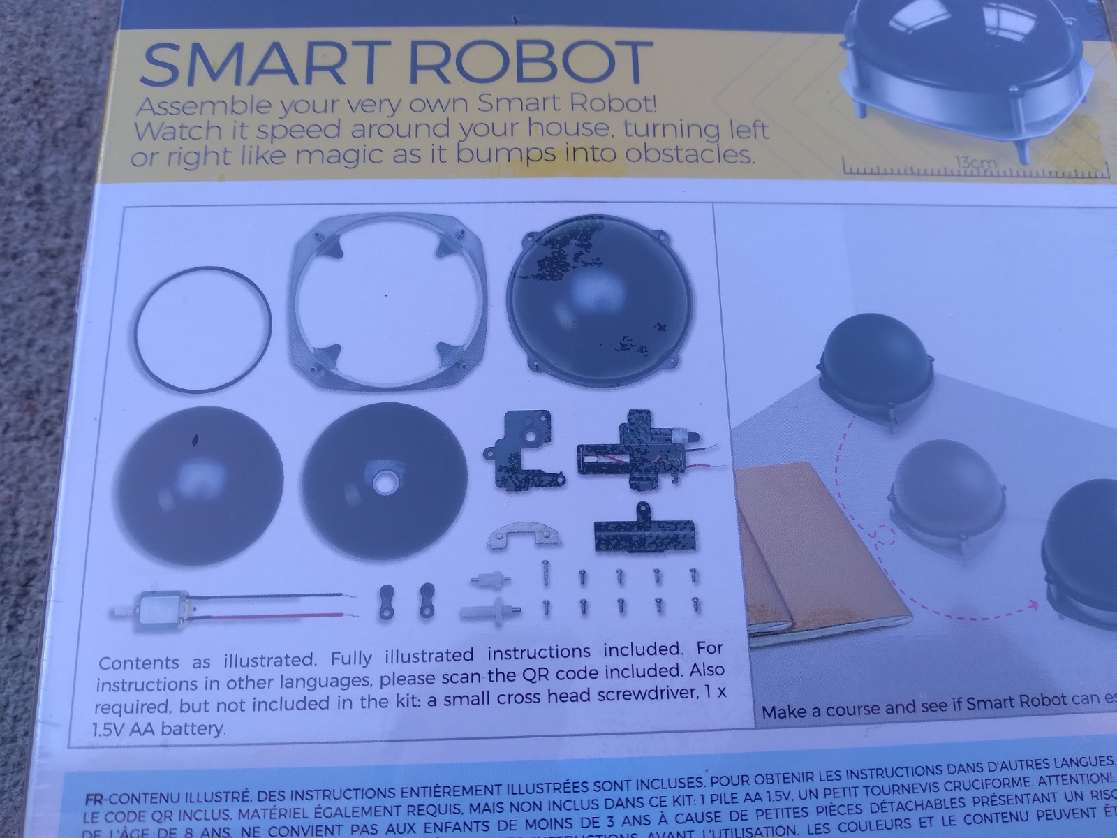 KidzRobotix Smart Robot Kit Steam 4m NEW Ages 8+