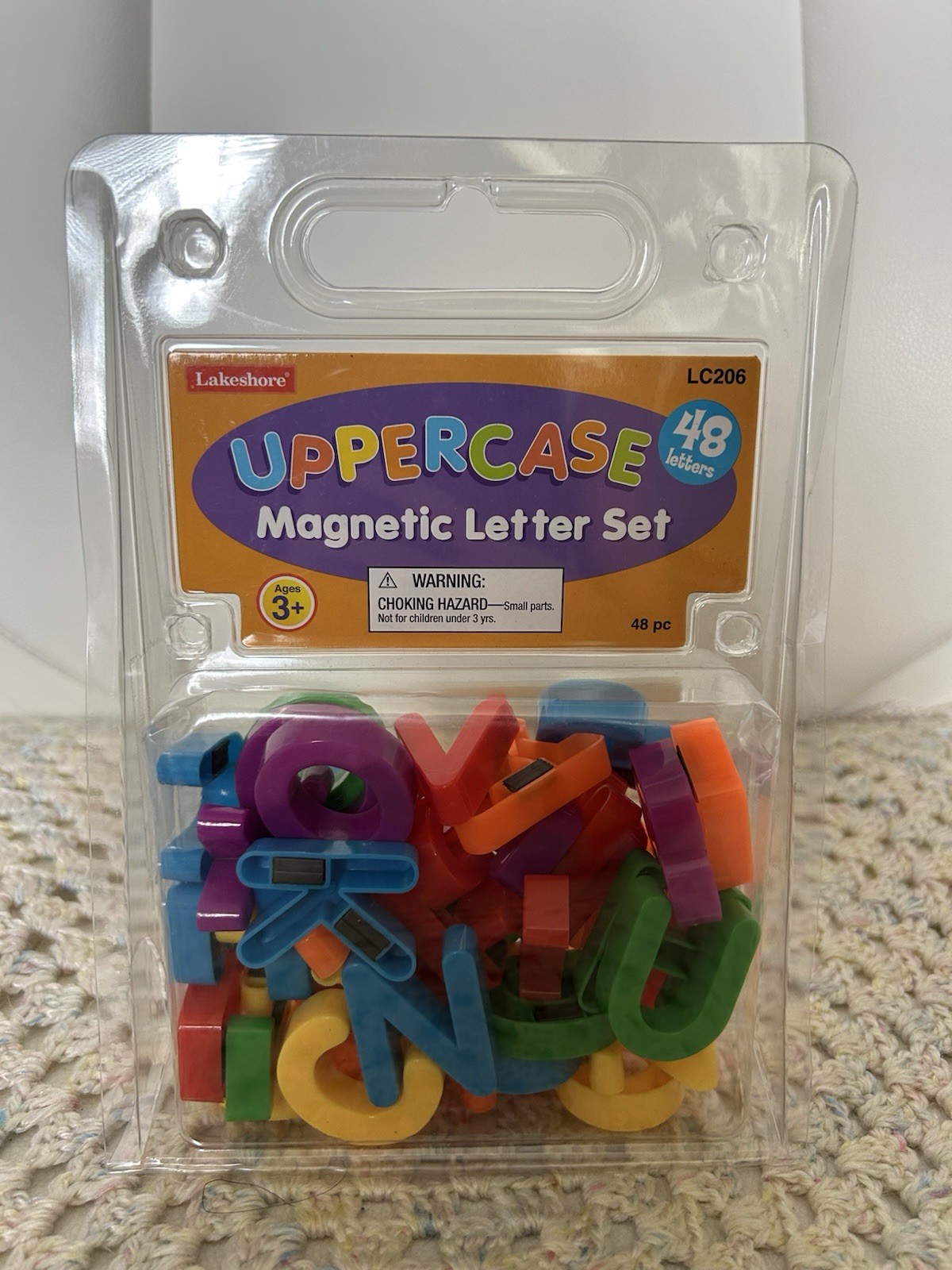 Lakeshore Uppercase Magnetic Letter Set 48 Pieces LC206 Ages 3-4 Years 3+