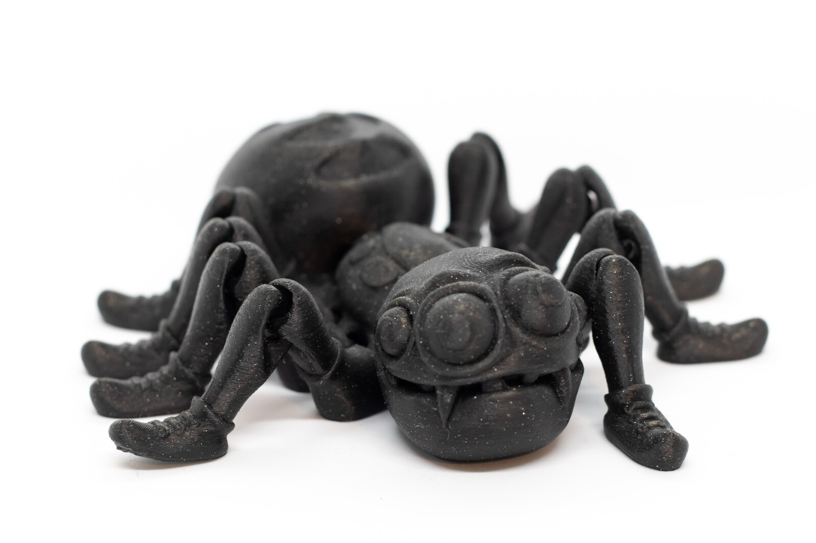 Cute Flexi Print-in-Place Spider – Flexi Spider – Desktop Decoration – De-Stress