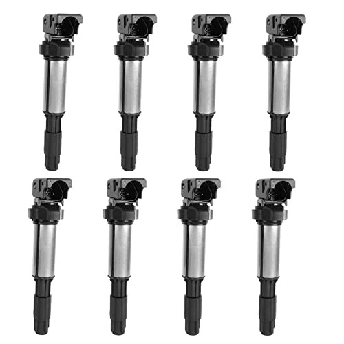 Set of 8 Ignition Coil Pack for 4.4L 4.8L V8 BMW X5 650i 645Ci 550i 545i 750i