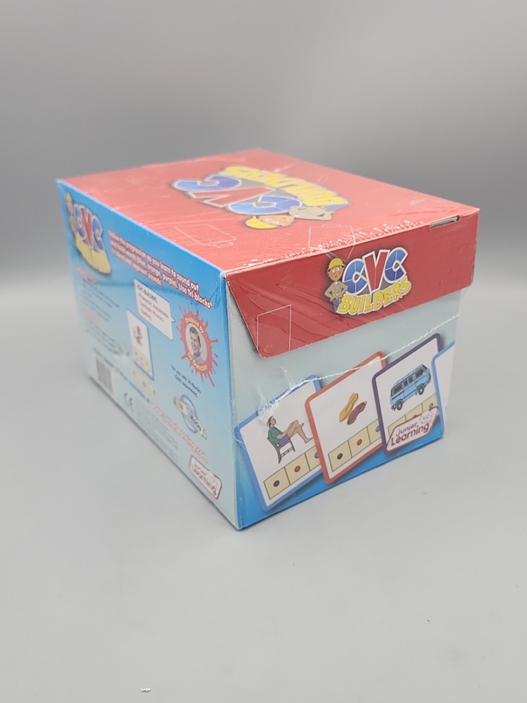 Junior Learning CVC Builders Activity Cards Set of 48 Factory Sealed READ