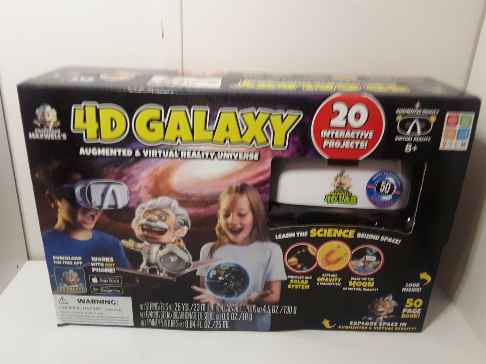 Brand New SpiceBox Professor Maxwell’s 4D Galaxy Virtual Reality Science Kit