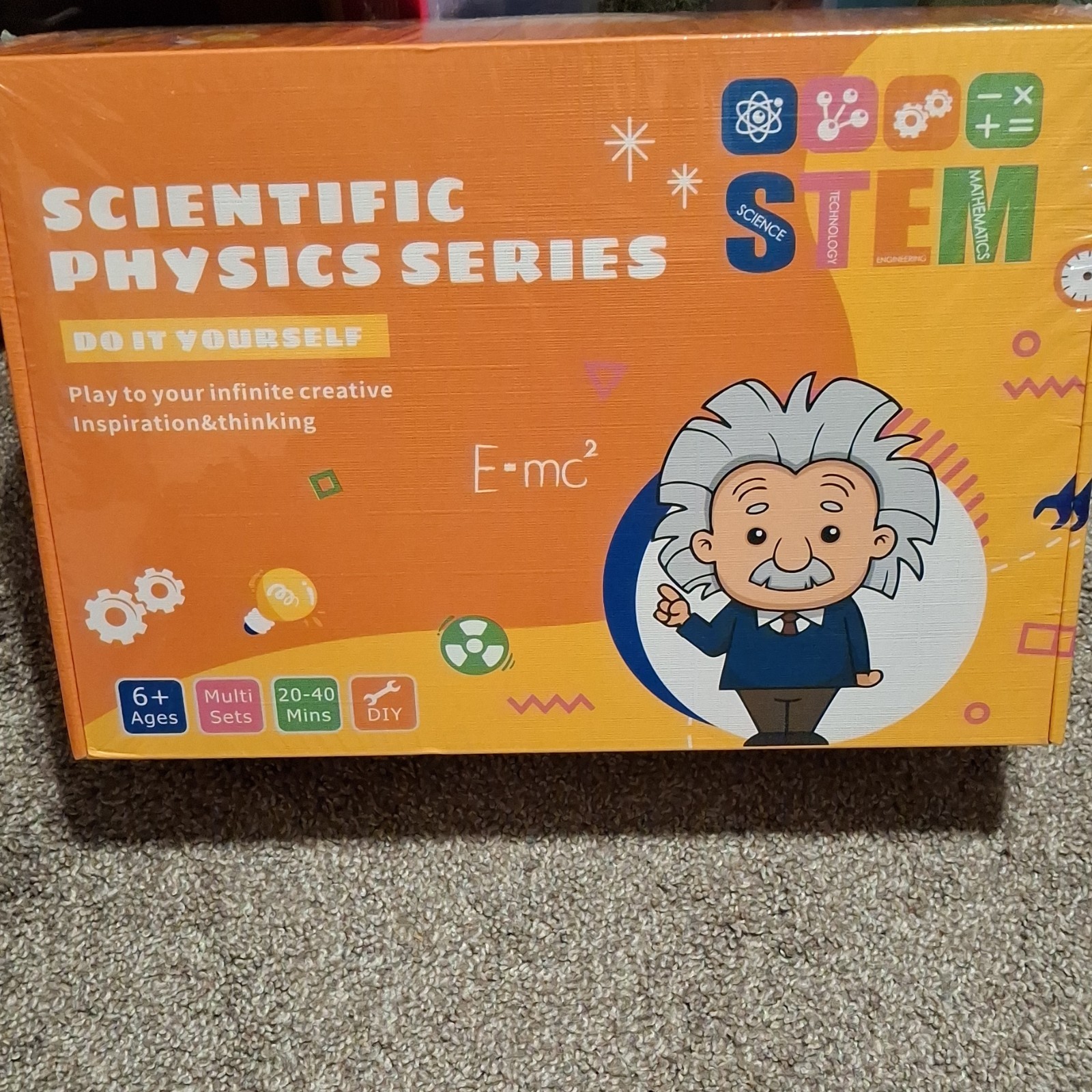Scientific Physics Series DIY STEM Educational Science Kit Ages 8-12 X003Y4C5ET