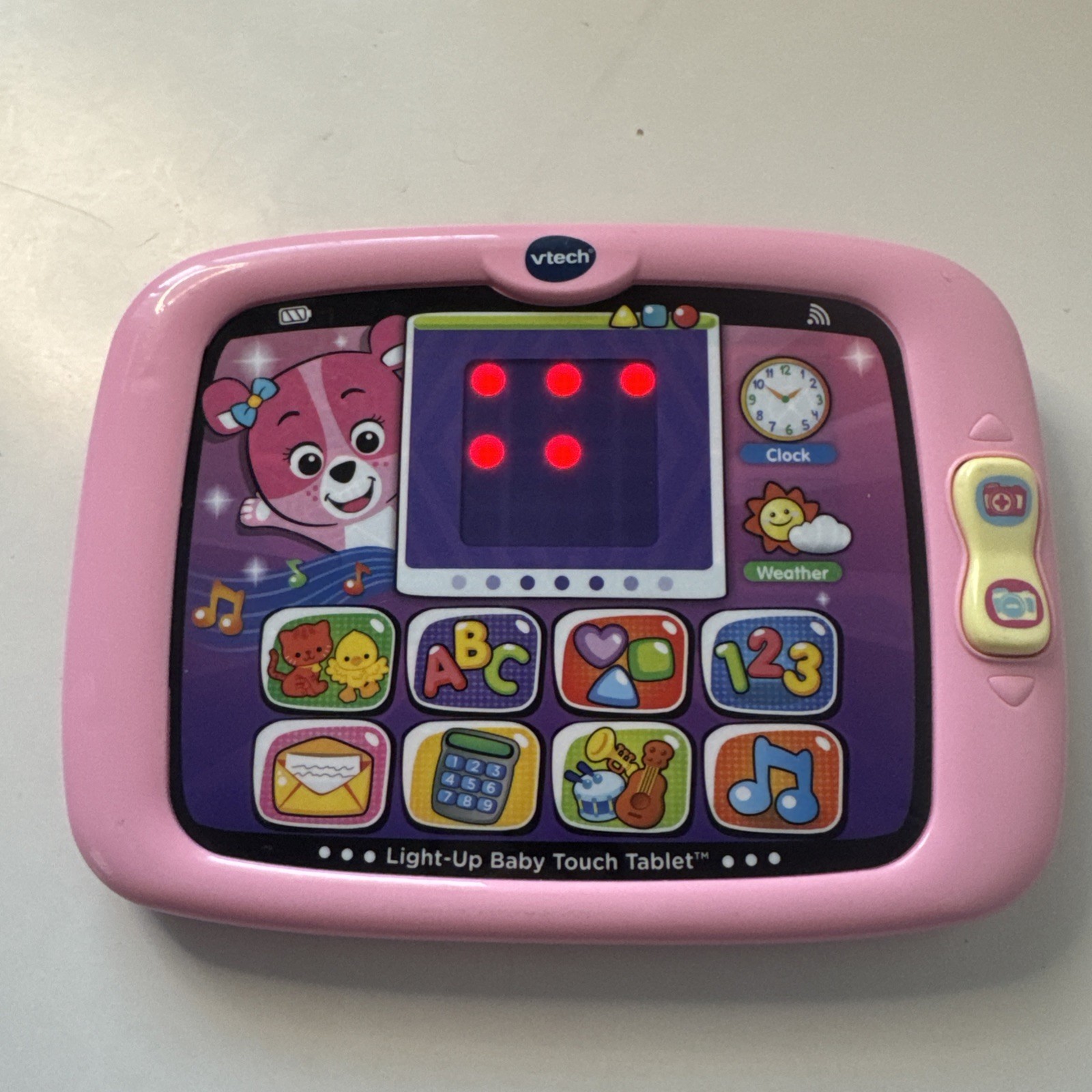 VTech Light-Up Baby Touch Tablet Educational Learning Lightweight 8″ x 6″ Toy B3