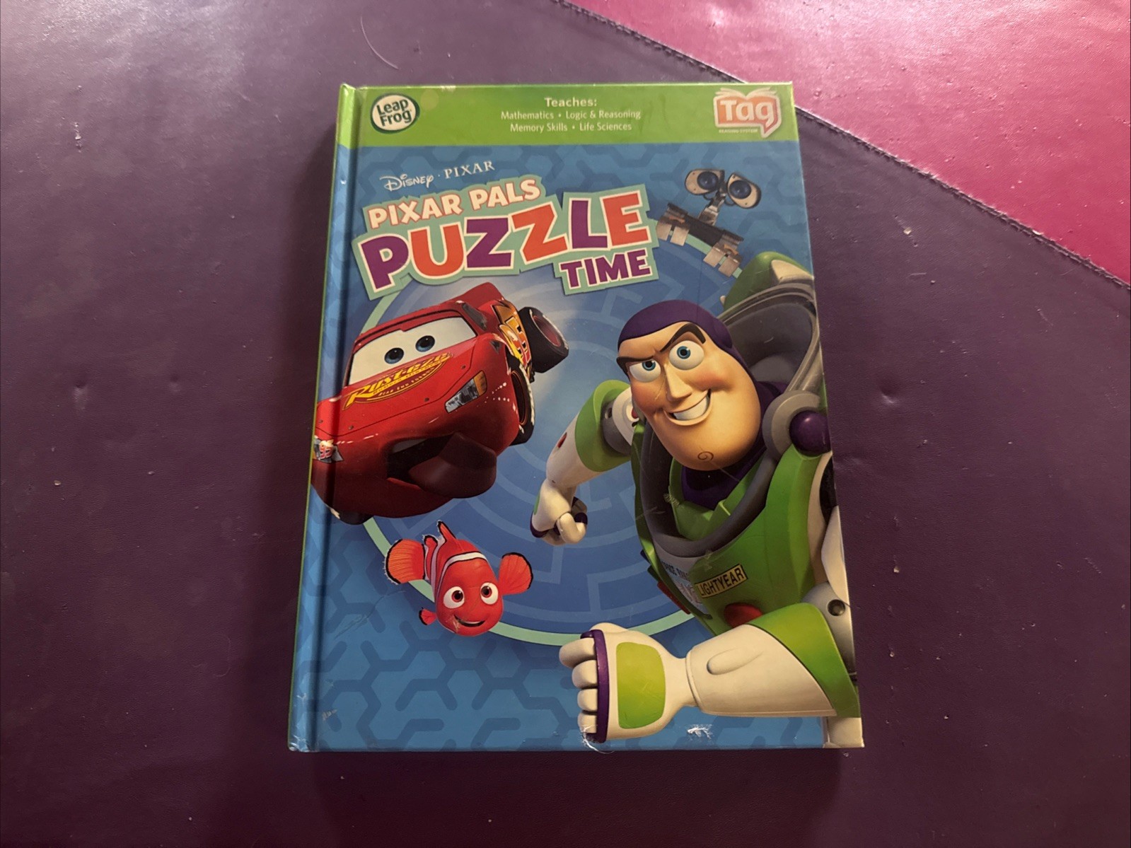 LeapFrog Tag + LeapReader book — DISNEY PIXAR: PIXAR PALS PUZZLE TIME