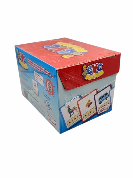 Junior Learning CVC Builders Activity Cards Set of 48 Factory Sealed