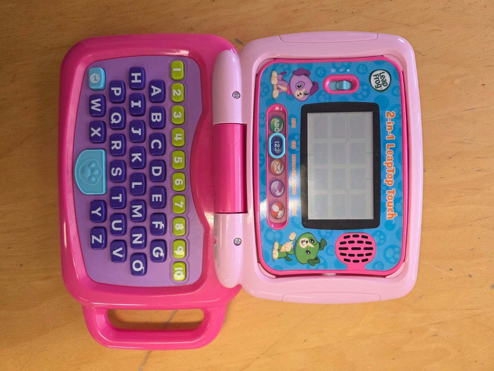 LeapFrog Pink Learning Laptop for Kids – ABC & 123 Educational Toy