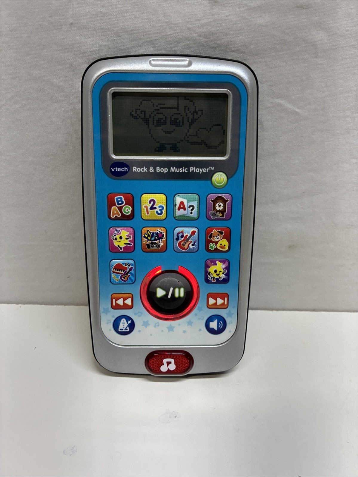 VTech Rock and Bop Music Player Tested Blue Musical Learning Toy No. 1962