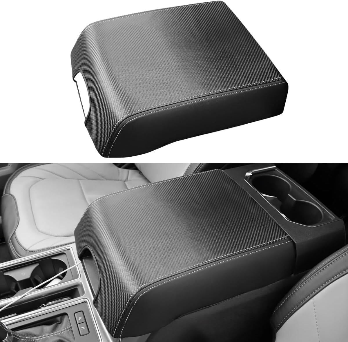 15-20 Ford F150 Center Console Cover for Ford F150 Accessories 2015-2020 2016