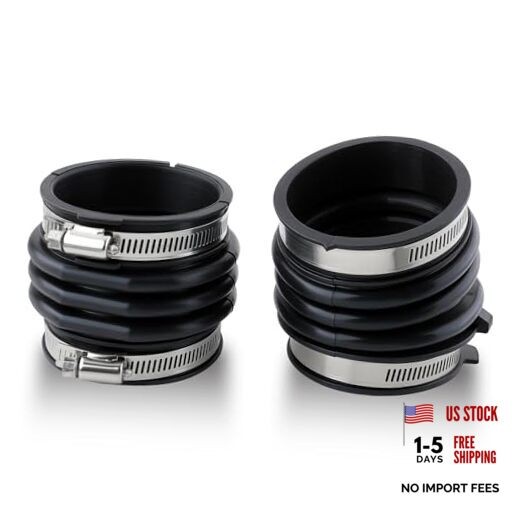 1788220161 2Pcs Engine Air Intake Hose with Clamps Compatible with Lexus ES300