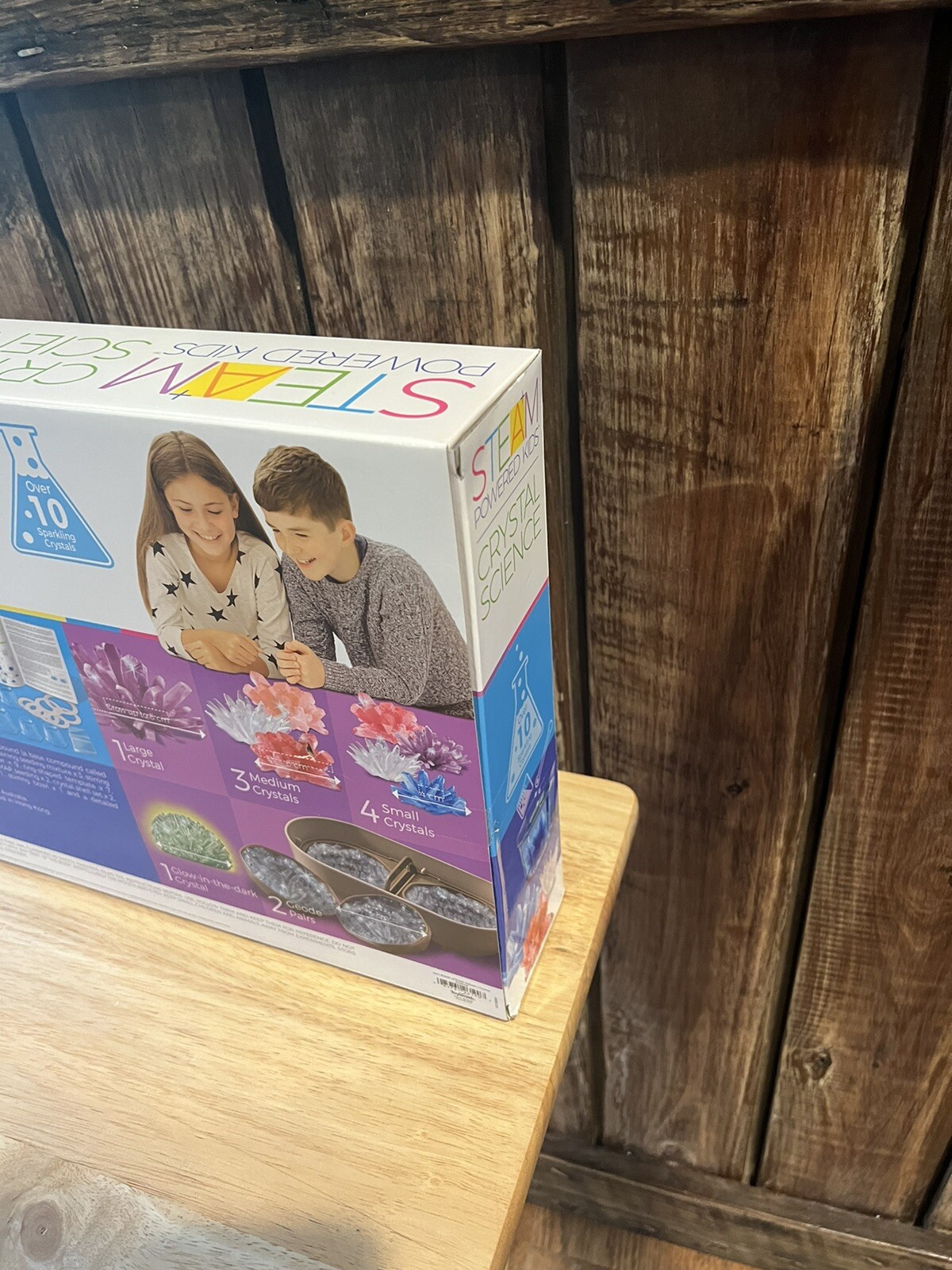 4M Deluxe Crystal Science Steam Powered Kid Science Math Technology Engineer